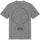 Mid Heather Gray t-shirt med Tofta t-shirt