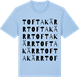 Blue Soul t-shirt med Toftakärr ordlek t-shirt
