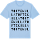 Blue Soul t-shirt med Toftekulla ordlek t-shirt
