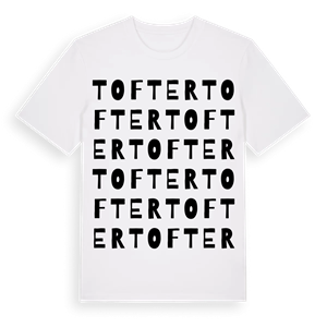 Tofter ordlek t-shirt – ekologisk bomull t-shirt från Pinshirt