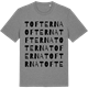 Mid Heather Gray t-shirt med Tofterna ordlek t-shirt