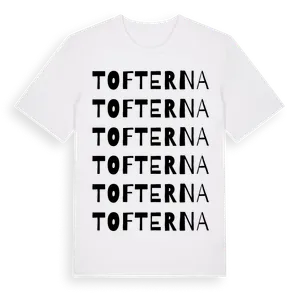 Tofterna ordlek t-shirt – ekologisk bomull t-shirt från Pinshirt