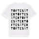 Töftesäter ordlek t-shirt