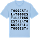 Blue Soul t-shirt med Toggestala ordlek t-shirt