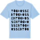 Blue Soul t-shirt med Tögmossen ordlek t-shirt
