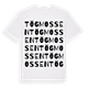 Tögmossen ordlek t-shirt