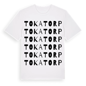 Tokatorp ordlek t-shirt – ekologisk bomull t-shirt från Pinshirt