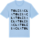 Blue Soul t-shirt med Tokebacka ordlek t-shirt