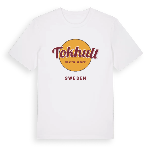 Tokhult cirkel t-shirt – ekologisk bomull t-shirt från Pinshirt