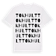 Tokhult ordlek t-shirt