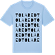 Blue Soul t-shirt med Tolared ordlek t-shirt