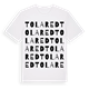 Tolared ordlek t-shirt