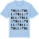 Blue Soul t-shirt med Tolla ordlek t-shirt