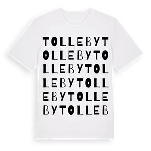 Tolleby ordlek t-shirt – ekologisk bomull t-shirt från Pinshirt