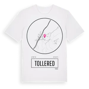 Tollered t-shirt – ekologisk bomull t-shirt från Pinshirt
