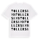 Tollersbyn ordlek t-shirt