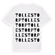 Tollestorp ordlek t-shirt