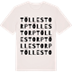 Vintage White t-shirt med Töllestorp ordlek t-shirt