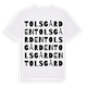 Tolsgården ordlek t-shirt