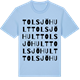Blue Soul t-shirt med Tolsjöhult ordlek t-shirt