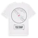 White t-shirt med Toltorp t-shirt
