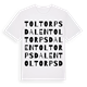 Toltorpsdalen ordlek t-shirt