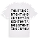 Tomtängen ordlek t-shirt