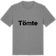 Mid Heather Gray t-shirt med Tömte fetstil t-shirt