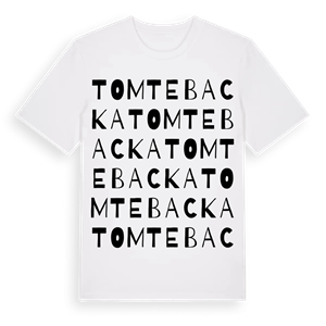 Tomtebacka ordlek t-shirt – ekologisk bomull t-shirt från Pinshirt