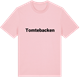 Pink Cotton t-shirt med Tomtebacken fetstil t-shirt