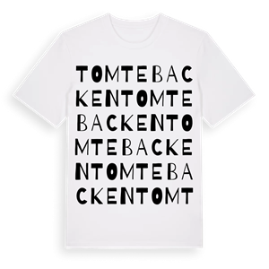 Tomtebacken ordlek t-shirt – ekologisk bomull t-shirt från Pinshirt