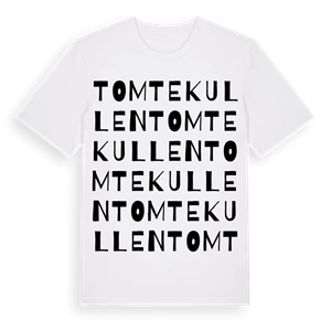 Tomtekullen ordlek t-shirt – ekologisk bomull t-shirt från Pinshirt