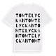Tomtelyckan ordlek t-shirt