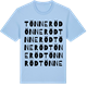 Blue Soul t-shirt med Tönneröd ordlek t-shirt