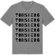 Mid Heather Gray t-shirt med Tonsberg ordlek t-shirt