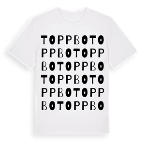 Toppbo ordlek t-shirt – ekologisk bomull t-shirt från Pinshirt
