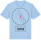 Blue Soul t-shirt med Toppen t-shirt