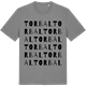 Mid Heather Gray t-shirt med Torbal ordlek t-shirt