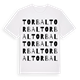 Torbal ordlek t-shirt
