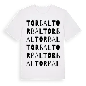 Torbal ordlek t-shirt – ekologisk bomull t-shirt från Pinshirt