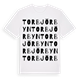 Torbjörbyn ordlek t-shirt
