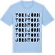 Blue Soul t-shirt med Torbjörntorp ordlek t-shirt