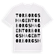Torborgshagen ordlek t-shirt