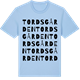 Blue Soul t-shirt med Tordsgården ordlek t-shirt