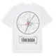 White t-shirt med Töreboda t-shirt