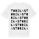 Torekas ordlek t-shirt