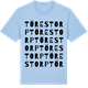 Blue Soul t-shirt med Törestorp ordlek t-shirt