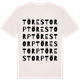 Vintage White t-shirt med Törestorp ordlek t-shirt