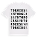 Torgersbyn ordlek t-shirt