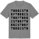 Mid Heather Gray t-shirt med Torgestorp ordlek t-shirt